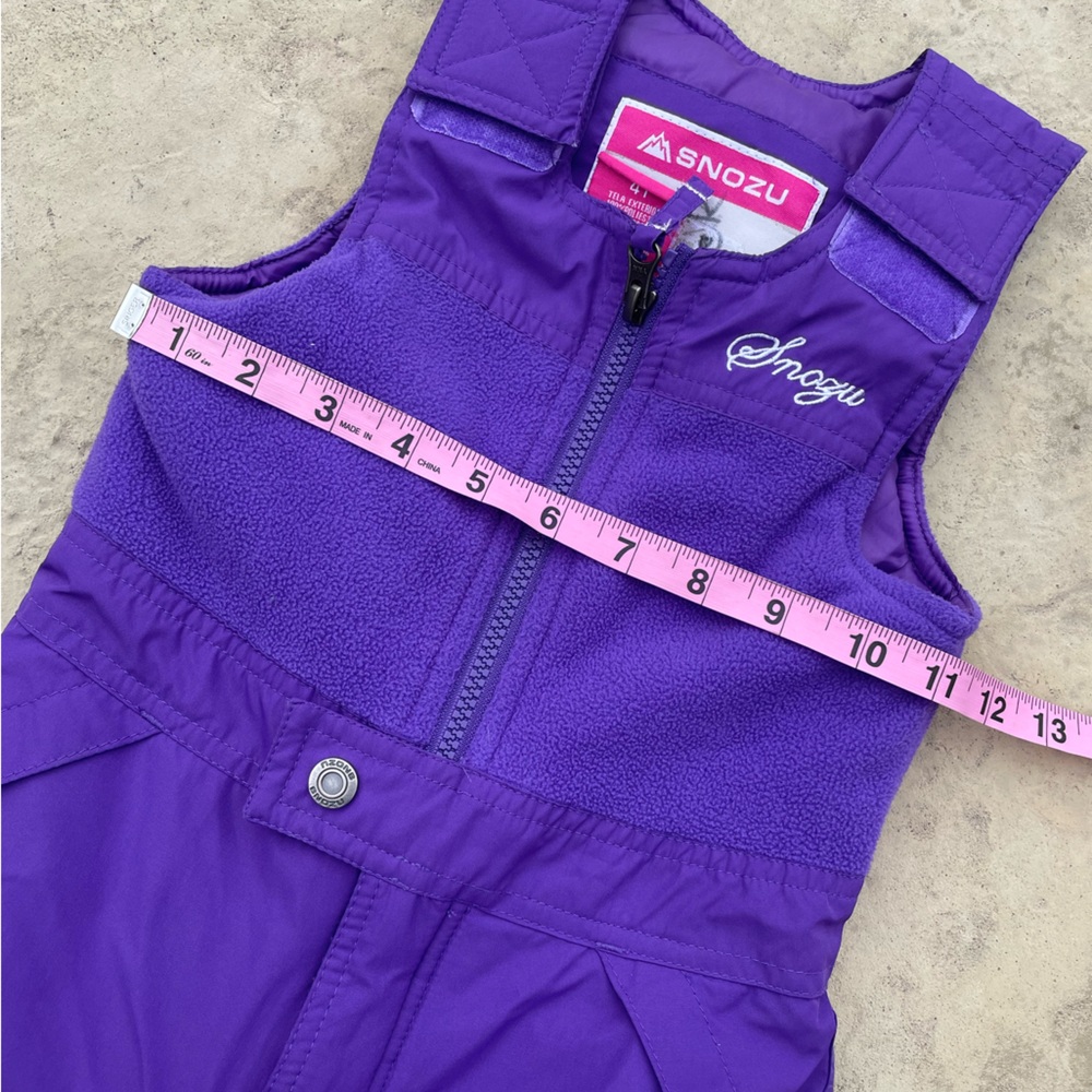 Snozu girls purple Snowsuit - Picture 8 of 10